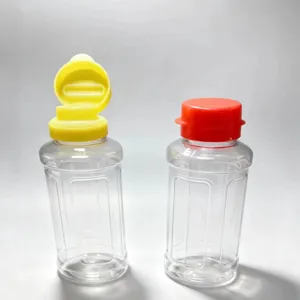 Portable Plastic Squeeze Sauce Bottle Kitchen Condiment Dispenser Salad Dressing Container For Cooking
