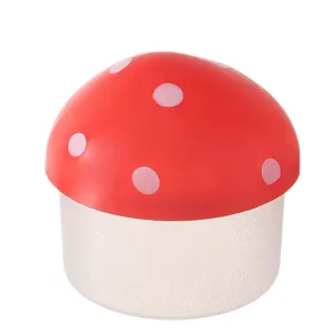 Cute Mushroom Seasoning Jar Household Kitchen Salt Pepper Shaker Creative Spice Container Portable Dispensing Bottle