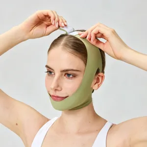 V-line face lifting bandage slimming belt breathable silicone anti-aging chin strap tool