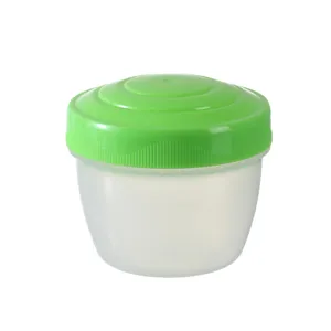 Mini Portable Jam Dispensing Box Sealed Thickened PP Material Children Snack Sauce Box Outdoor Picnic Food Storage Container