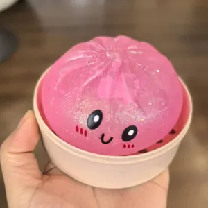 Joli pain rose anti-stress jouet sensoriel kawaii jouet de soulagement de la pression