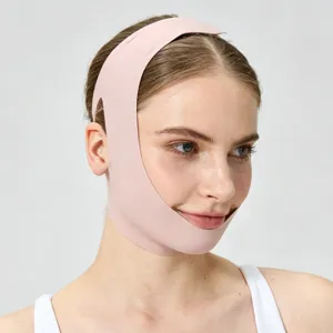 Breathable V-line face lifting bandage slimming mask anti sagging facial skin tightening tool