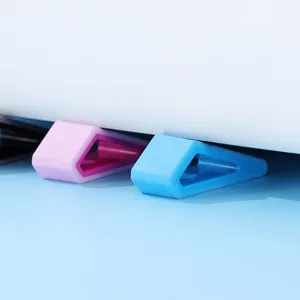 Trapezoidal silicone laptop stand cooling wedge desk riser main view product display