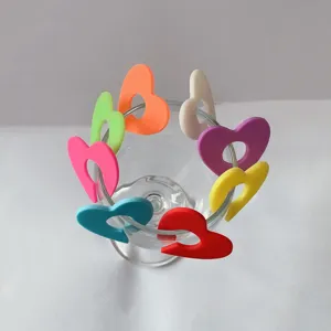 Creative Silicone Wine Glass Markers Drink Identifiers Party Glass Charms