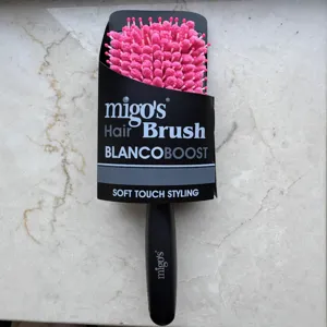 ABS Plastic Hair Dry Brush Water Absorbing Sponge Hairbrush Scalp Massaging Comb For Daily Hair Care Styling Tool