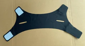 Black V line face lifting bandage breathable facial slimming strap chin up sleep mask tool