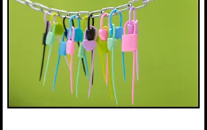 Colorful silicone lock cable ties bundle straps multi-functional organizing ties for daily storage use
