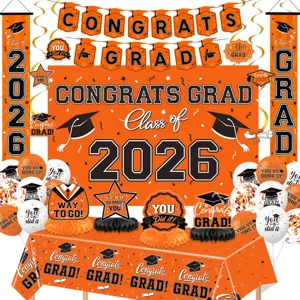 Herzlichen Glückwunsch Zum Abschluss Party Deko Set Banner Hintergrund Tischdecke Luftballons Set Für Universität Abschlussfeier Zubehör
