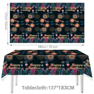 Mia omorfi trapezomantila gia parti Protochronias adiabrochi pyrotechnimata 137x183cm