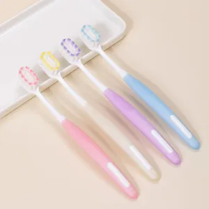 Couple Soft Bristle Toothbrush Adult Gentle Cushion Toothbrushes Daily Oral Cleaning Manual Toothbrushes