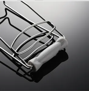 Stainless steel anti-scalding plate gripper kitchen tool with ergonomic anti-slip handle