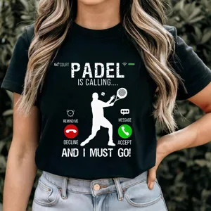 Damen Vintage Amerikanisch Sport Tennis Druck T-Shirt Lässig Kurzarm Rundhals Gekämmte Baumwolle Top