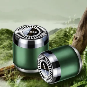 Car air freshener solid balm cup holder auto fragrance diffuser long lasting aroma fresh air interior