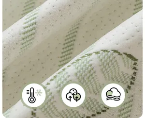 Ice silk sofa cover fabric detail shot, cooling breathable anti-scratch summer cover blanket.