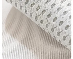 Detail view of summer ice silk sofa cushion fabric, breathable mesh texture anti-slip material