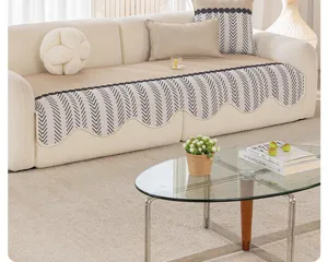 Moderner minimalistischer kühlender Sofabezug, rutschfeste atmungsaktive Sommermatte für Sitz.