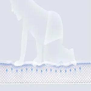 Breathable mesh structure detail of cooling summer mat with 3D air flow support design.