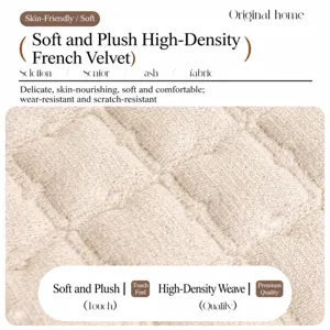 Verdicktes Flanell Sofakissen Winter Warm Kariert Sofabezug Antirutsch Couchbezug Heimdekoration Wohnzimmer Sitzmatte