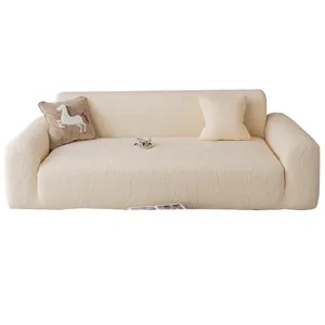Jacquard plush sofa cover all inclusive elastic slipcover universal four season furniture protector