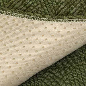 Chenille sofa cushion retro green anti-slip backing cover seat protector four seasons