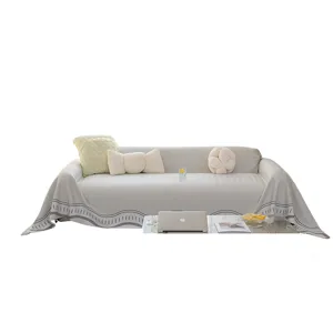 Cooling sofa towel cover summer blanket anti-slip protector for home living room decor