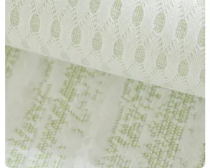 Ice silk sofa cushion fabric detail showing breathable mesh texture and fine weaving.