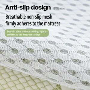 Breathable anti-slip mesh sofa pad cover, cool summer ice silk fabric protector sheet.