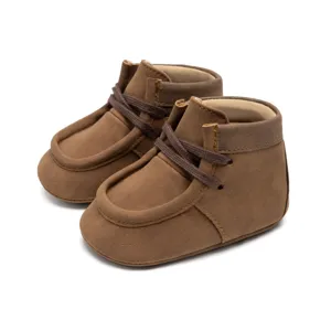 Süße baby stiefel braun lauflernschuhe weiche sohle kleinkind schuhe herbst winter
