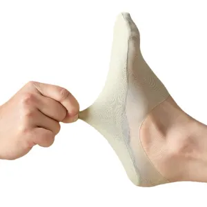 Vrouwen zomer dunne mesh bootsokken ademend laag gesneden onzichtbare sokken antislip