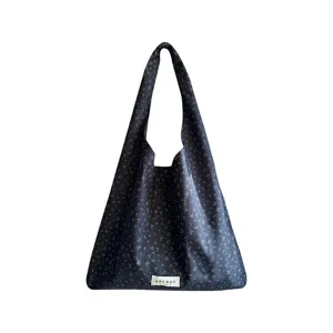 Summer new floral Korean style chic minimalist casual single shoulder vest shopping bag