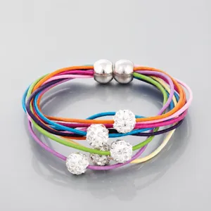 Genuine Leather Cord Round Leather String For Jewelry Making DIY Craft Bracelet Necklace Cording Material