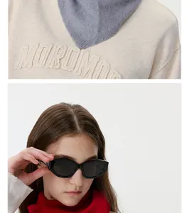Detailed view of women's cashmere knit triangular scarf winter warm cozy fashion shawl