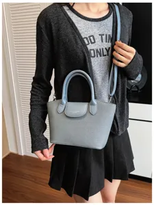Korean niche design dumpling handbag for women, simple stylish single shoulder bag.