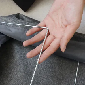 Ptyksomeni kationiki yfasmatini koutia apothikefsis me metaliko plaisio gia roukha kai jeans