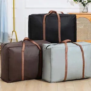 Grande borsa di stoccaggio domestico per piumini e vestiti, impermeabile e antiumidità.