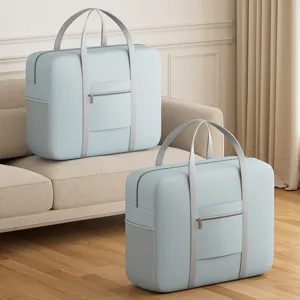 Large Capacity Travel Bag Waterproof Oxford Cloth Foldable Luggage Bag Travel Storage Organizer Bag For Women Men