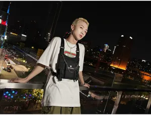 Taktische Brusttasche für Herren Streetwear Hip Hop Funktionsweste Tasche schwarz Outdoor.