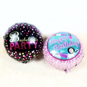 18 Zoll Junggesellenabschied und Geburtstag Folienballons Set für Party Dekoration.