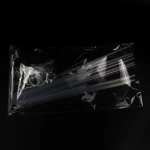 Transparent balloon table stand set, clear plastic balloon holder rods for party decor.
