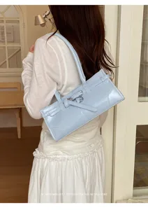 Borsa a tracolla da donna sotto le braccia design di nicchia coreano retro moda estate