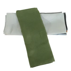 Pure linen table napkins set, square plain cloth for western dining table decoration.