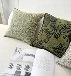 Chenille sierkussen voor woonkamer bank hotel interieur decoratie kussenhoes