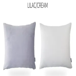 Flannel rectangular pillow covers set, soft plush cushion cases for home sofa bedroom decor.