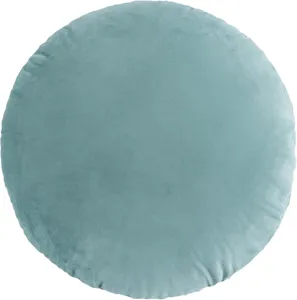 Japanese velvet round throw pillow for sofa cushion soft plush decorative home bedding item