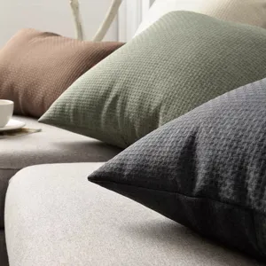 Noords effen linnen kussenhoes voor woonkamer bank slaapkamer bed rugkussenhoes