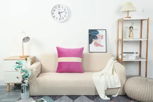 Modern thickened velvet patchwork cushion pillow for home living room sofa decoration.