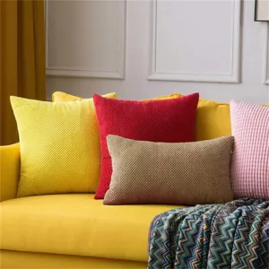 Housse de coussin style nordique, lot de taies d'oreiller decoratives pour canape lit.