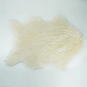 Fluffy faux sheepskin rug soft plush area carpet for bedroom sofa warm home decor