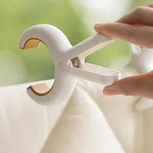Grande pinza cortavientos para edredones hogar pinza antideslizante de plastico resistente