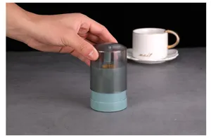 Press-type automatic pop-up toothpick dispenser portable plastic household holder storage box.